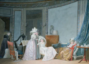 Incontro in un salone, 1790